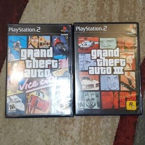 Playstation 2 Grand Theft Auto Trilogy